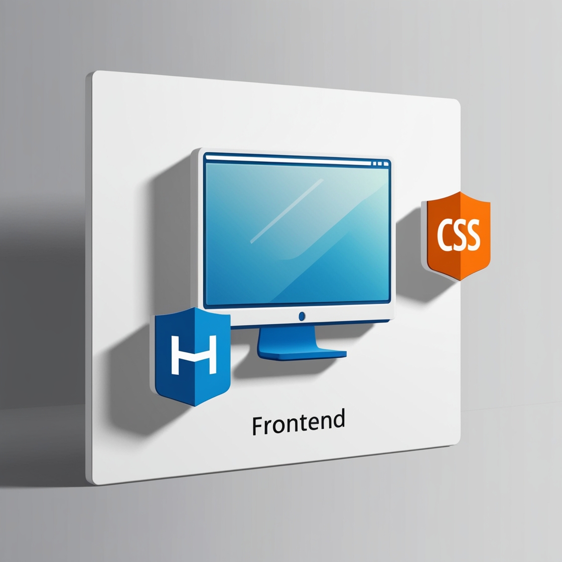 Image of a computer to represent a Frontend role.